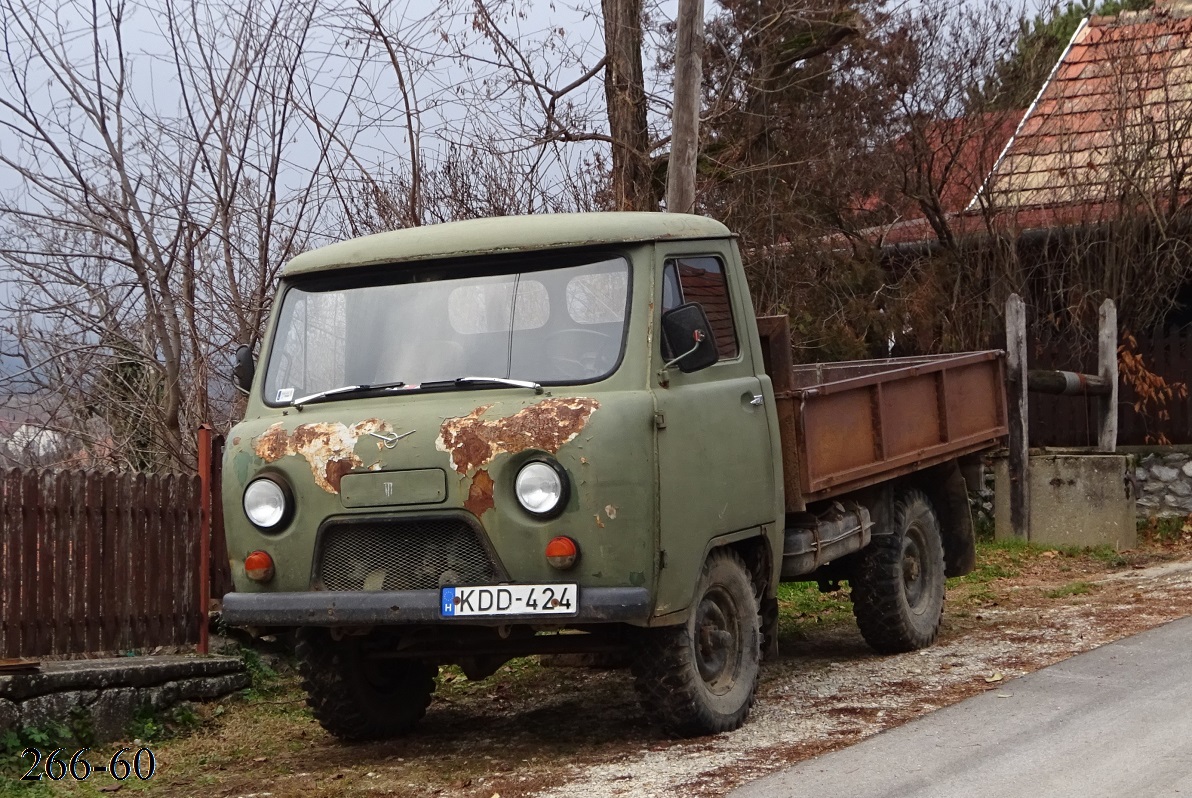 Венгрия, № KDD-424 — УАЗ-3303 '85-03