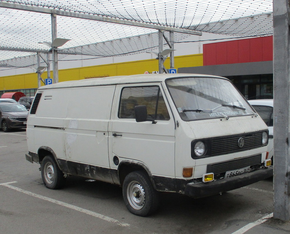 Ростовская область, № Т 865 РС 161 — Volkswagen Typ 2 (Т3) '79-92