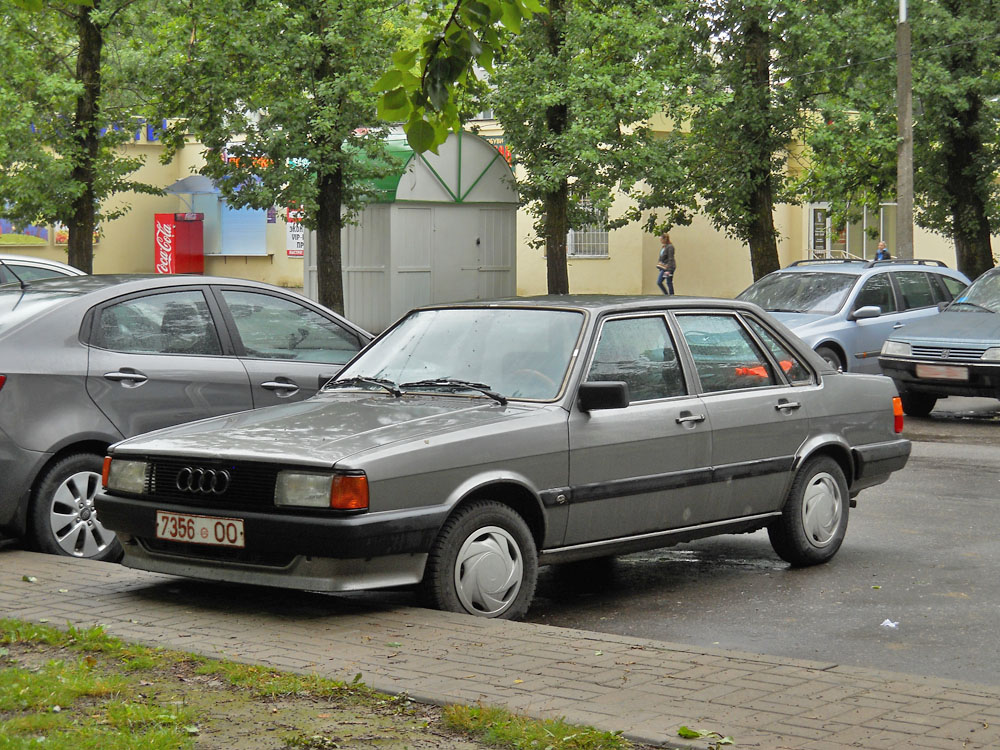 Минская область, № 7356 ОО — Audi 80 (B2) '78-86