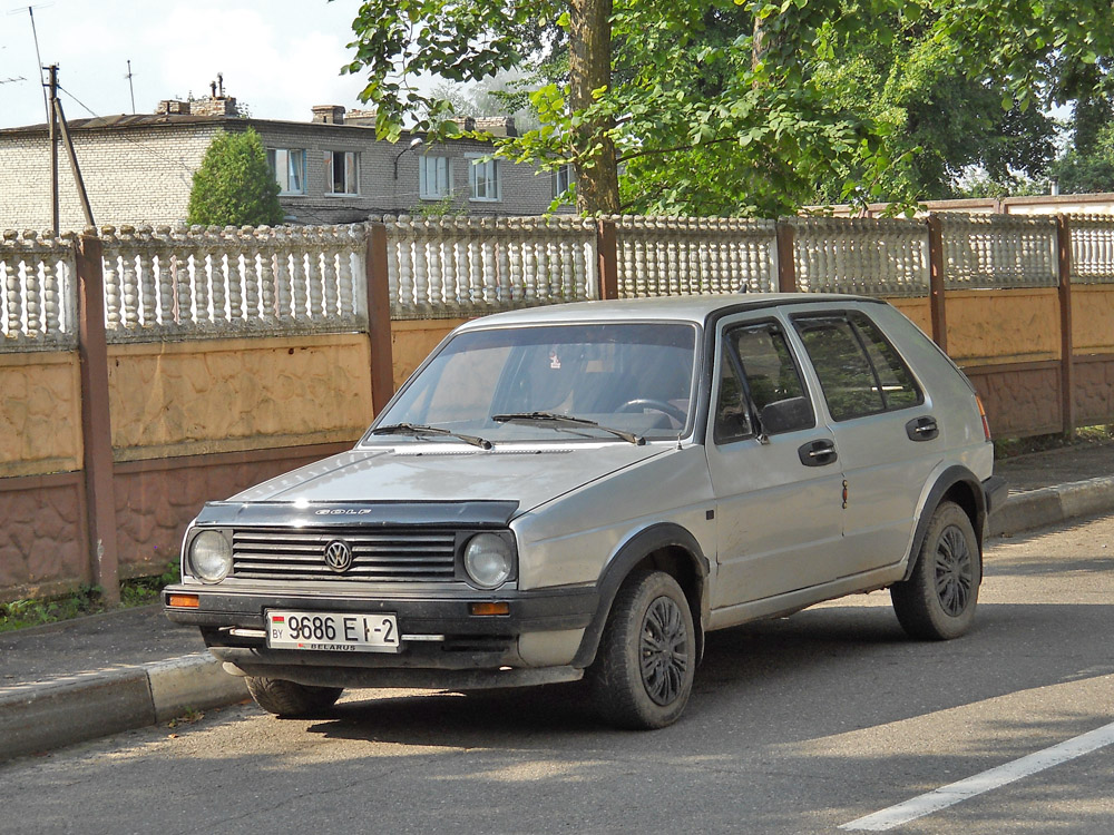 Витебская область, № 9686 ЕІ-2 — Volkswagen Golf (Typ 19) '83-92