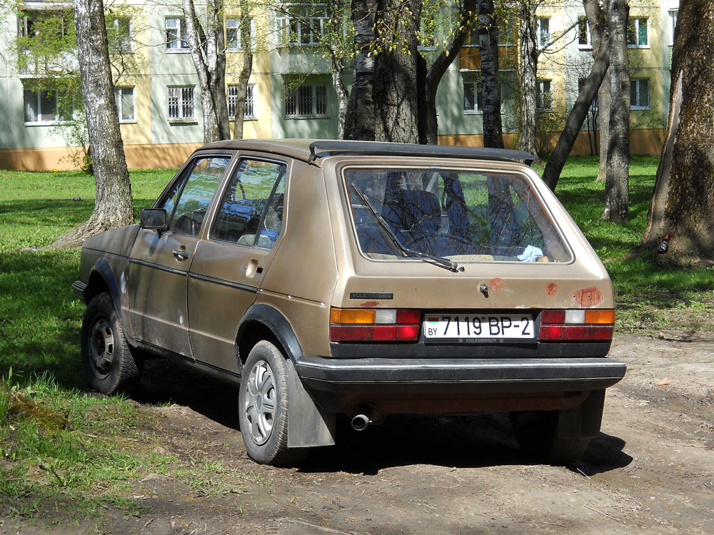 Витебская область, № 7119 ВР-2 — Volkswagen Golf (Typ 17) '74-88