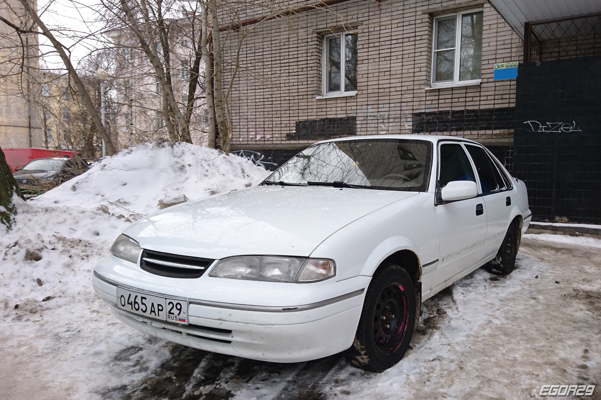 Архангельская область, № О 465 АР 29 — Daewoo Prince '91-96