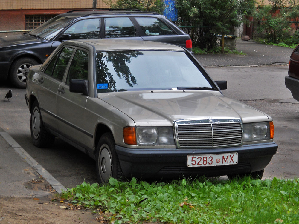 Минск, № 5283 МХ — Mercedes-Benz (W201) '82-93