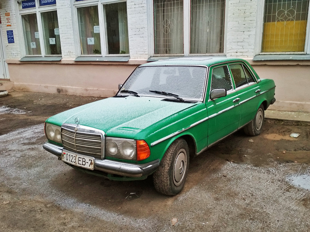 Minsk, # 0123 ЕВ-7 — Mercedes-Benz (W123) '76-86