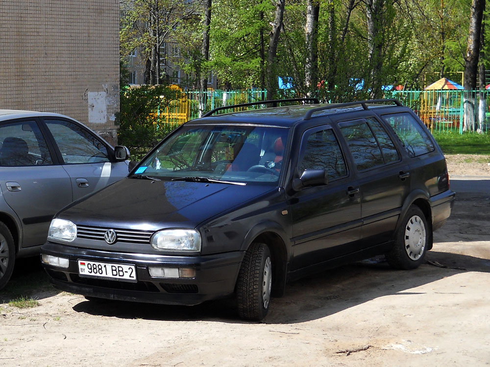 Витебская область, № 9881 ВВ-2 — Volkswagen Golf Variant (Typ 1H) '93-99
