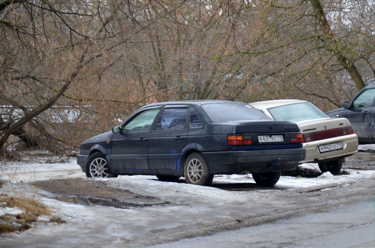 Тульская область, № Е 631 КС 71 — Volkswagen Passat (B3) '88-93