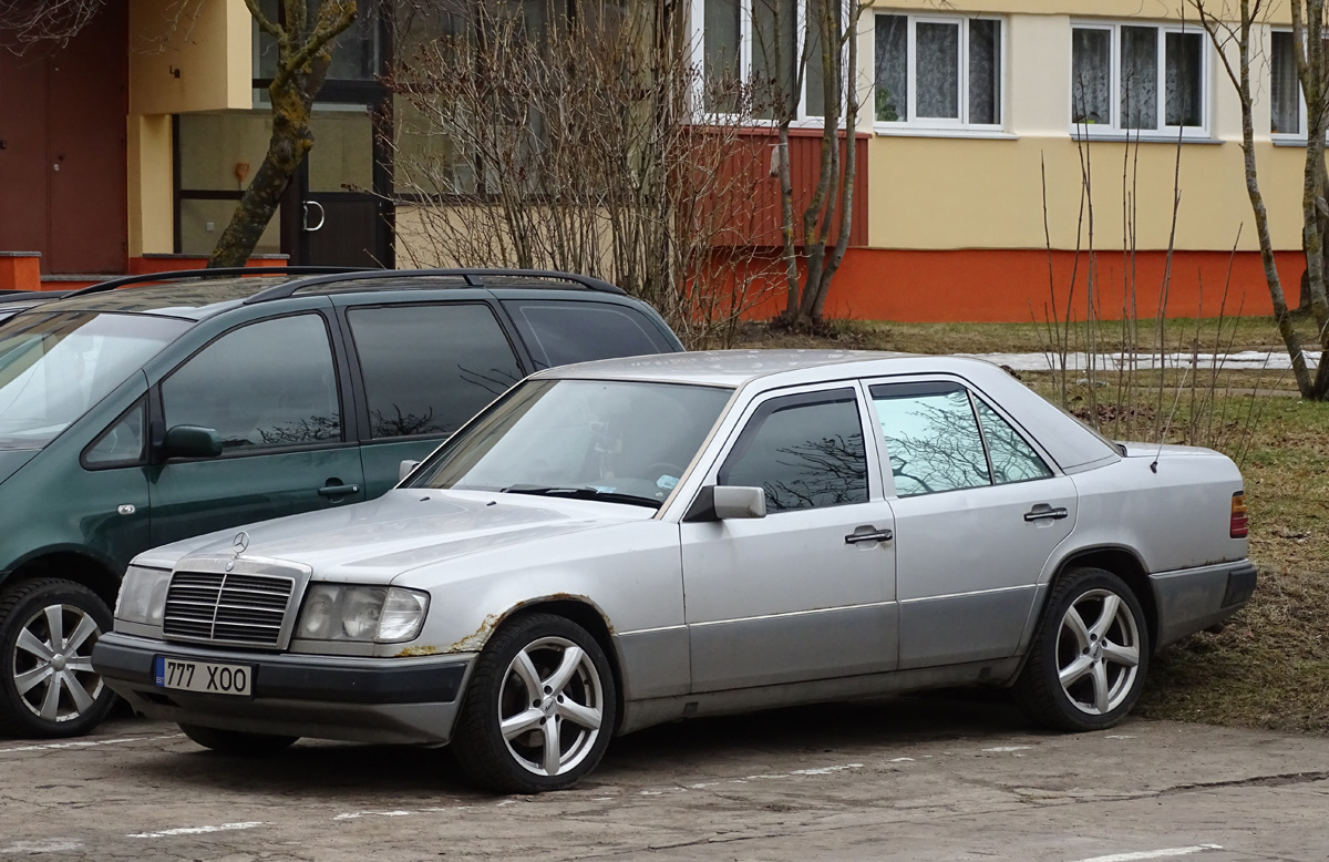 Эстония, № 777 XOO — Mercedes-Benz (W124) '84-96