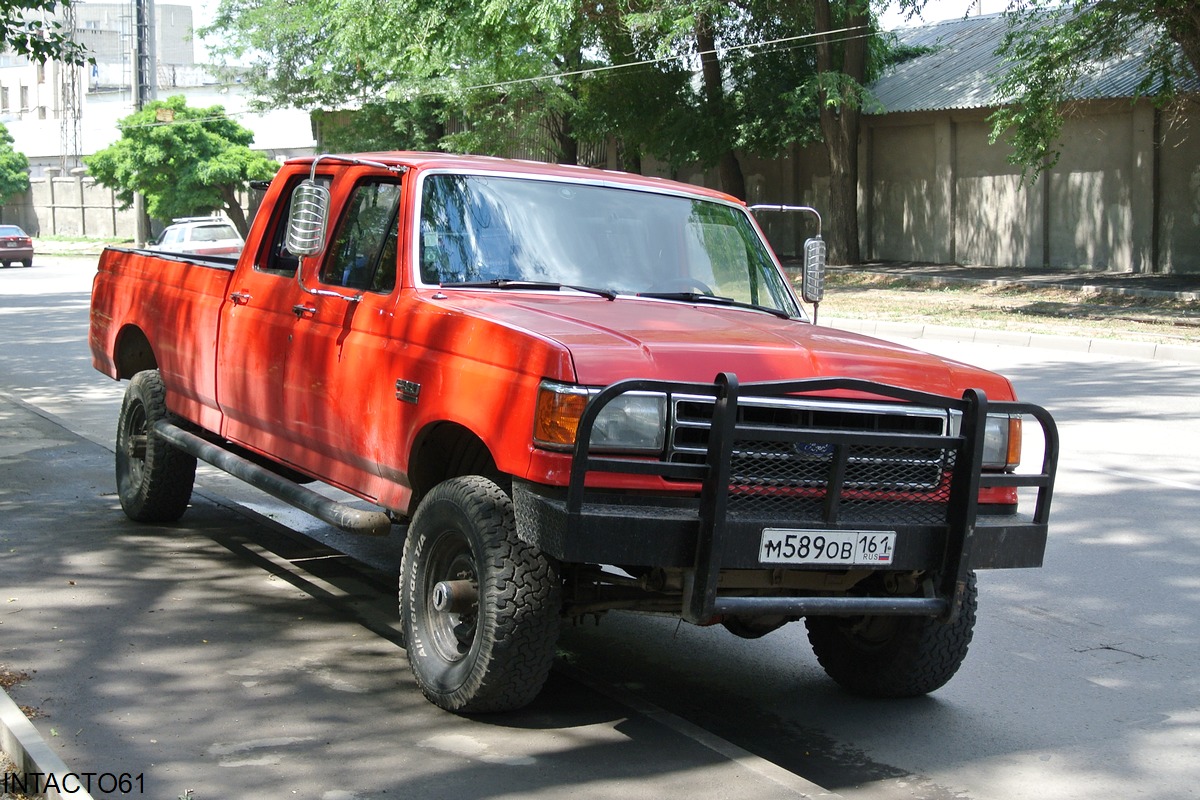 Ростовская область, № М 589 ОВ 161 — Ford F-Series (8G) '87-91