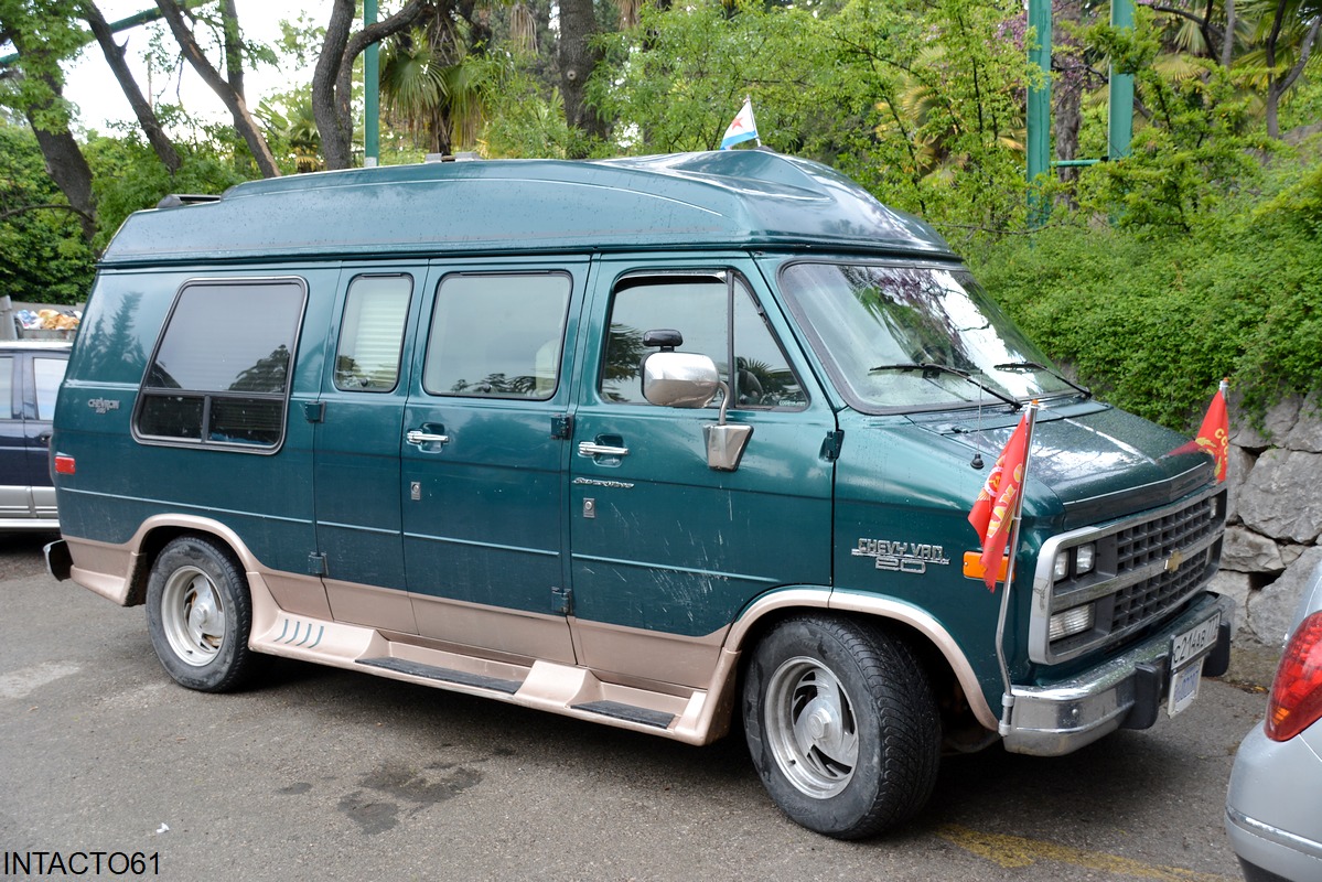 Москва, № С 214 АВ 777 — Chevrolet Van (3G) '71-96