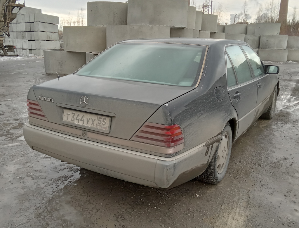 Свердловская область, № Т 344 УХ 55 — Mercedes-Benz (W140) '91-98