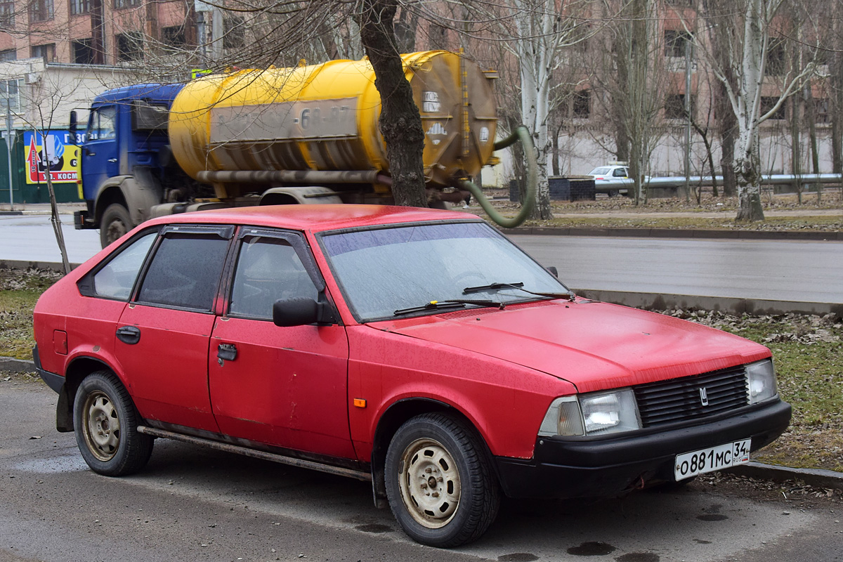 Волгоградская область, № О 881 МС 34 — Москвич-2141 '86-98