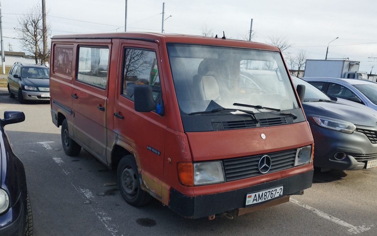 Витебская область, № АМ 8767-2 — Mercedes-Benz MB100 '81-96