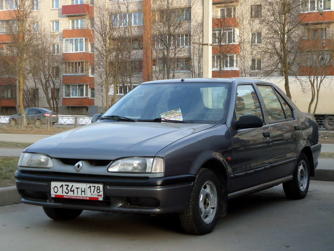Санкт-Петербург, № О 134 ТН 178 — Renault 19 (X53) '92–99