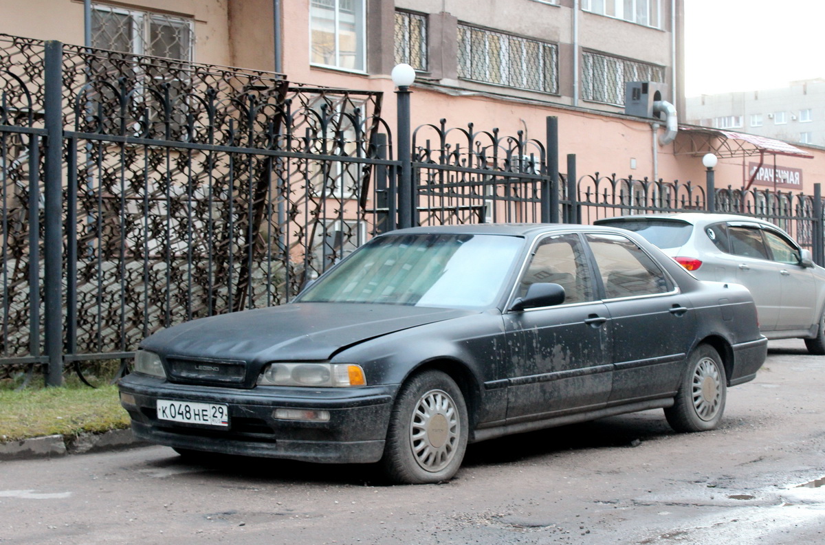 Псковская область, № К 048 НЕ 29 — Acura Legend (KA7) 1990–1995; Архангельская область — Вне региона
