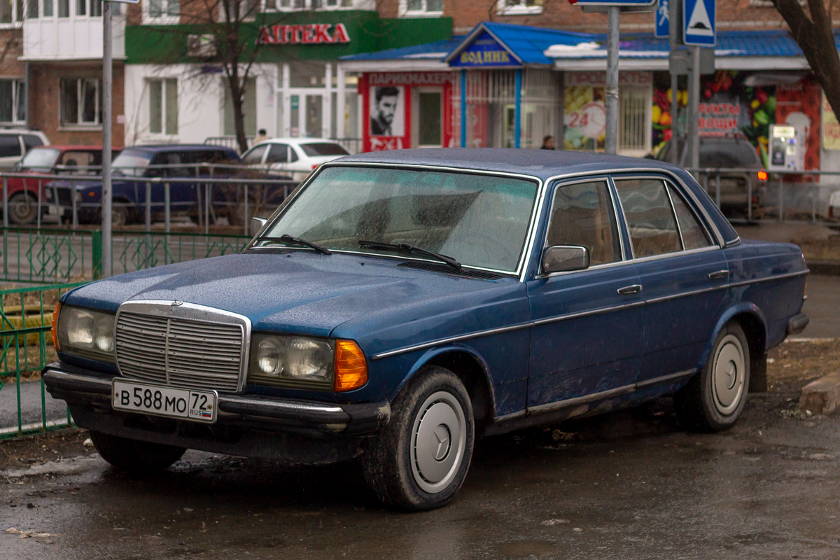 Тюменская область, № В 588 МО 72 — Mercedes-Benz (W123) '76-86