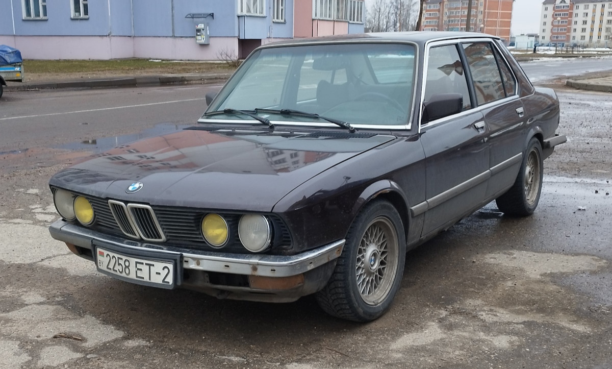 Витебская область, № 2258 ЕТ-2 — BMW 5 Series (E28) '82-88
