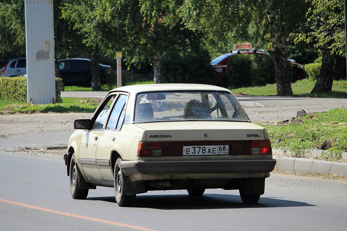 Тамбовская область, № Е 378 АЕ 68 — Opel Ascona (C) '81-88