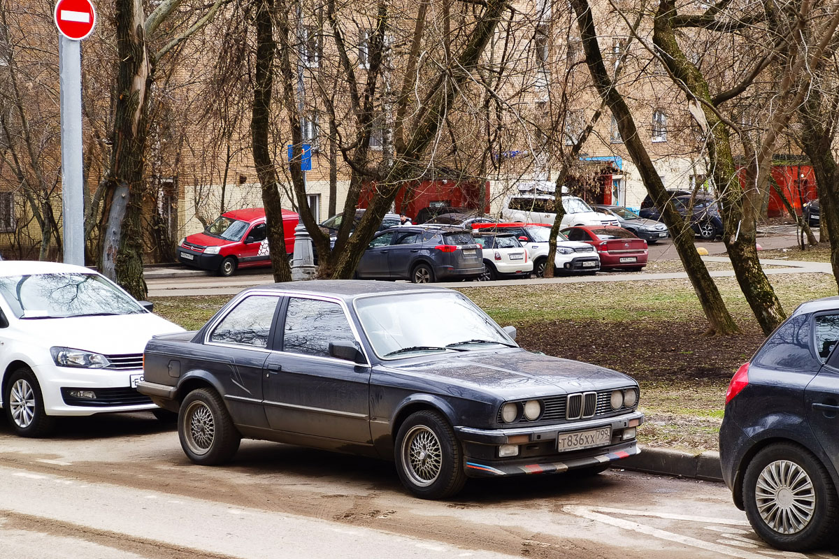 Москва, № Т 836 ХХ 799 — BMW 3 Series (E30) '82-94