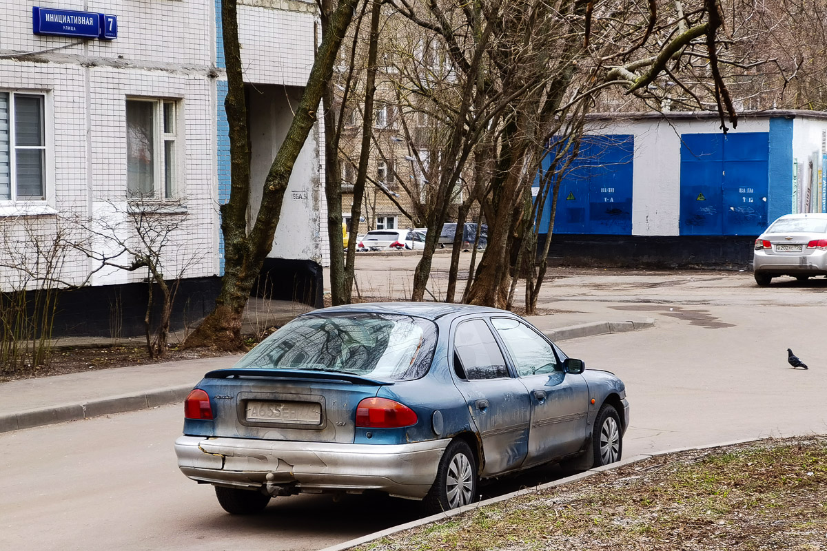 Москва, № А 655 ЕН 774 — Ford Mondeo (1G) '92-96