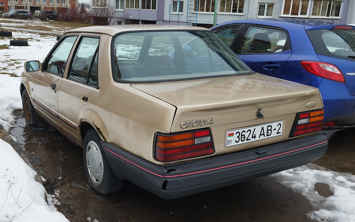 Витебская область, № 3624 АВ-2 — Ford Orion '85-90