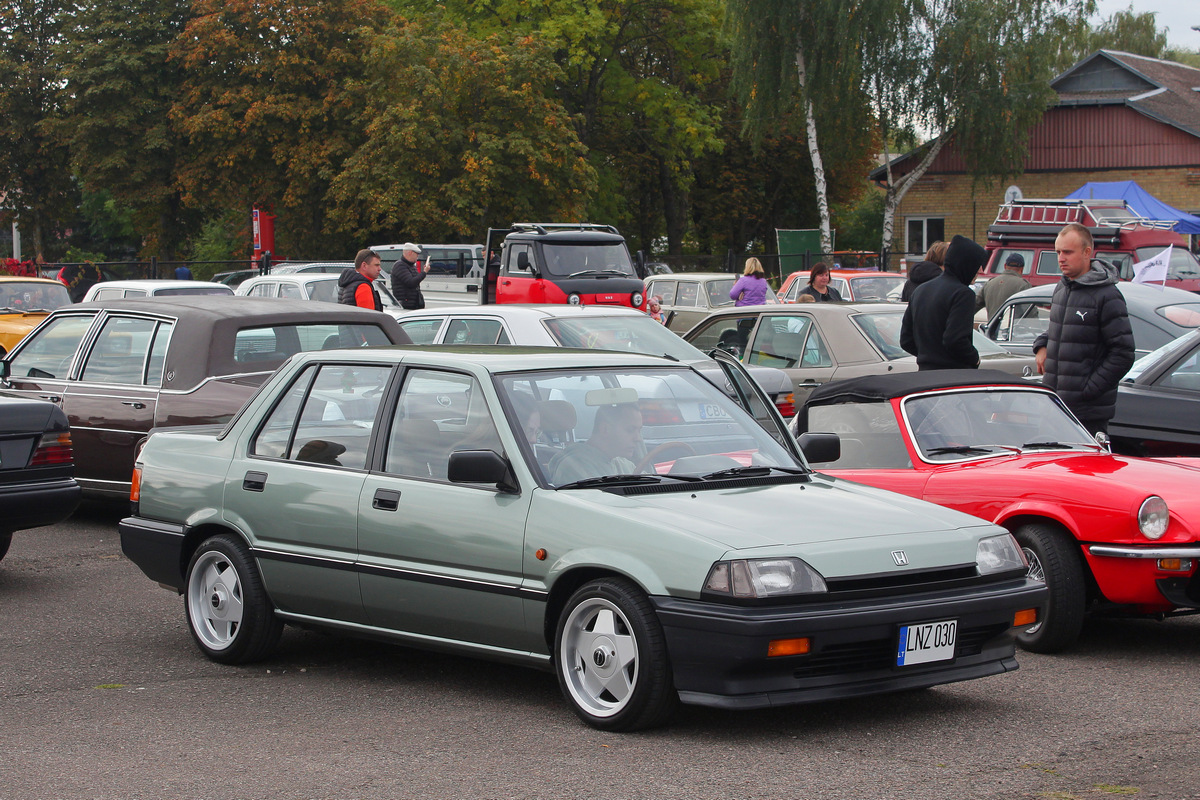 Литва, № LNZ 030 — Honda Civic (3G) '83-87; Литва — Retro mugė 2022 ruduo