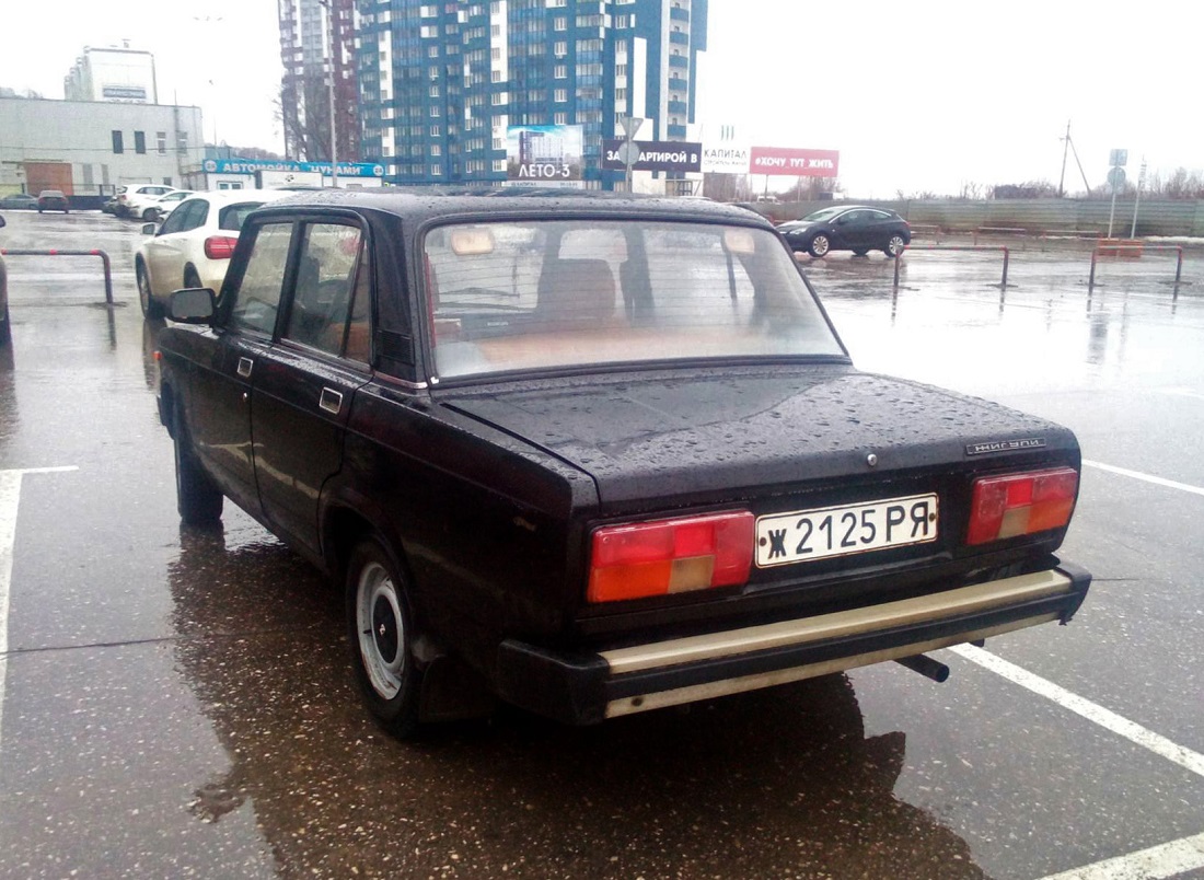 Рязанская область, № Ж 2125 РЯ — ВАЗ-2105 '80-88