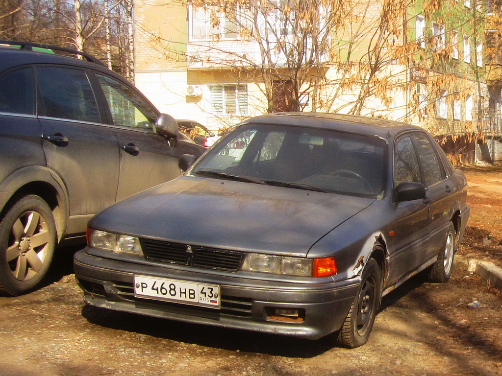 Кировская область, № Р 468 НВ 43 — Mitsubishi Galant (6G) '87-92