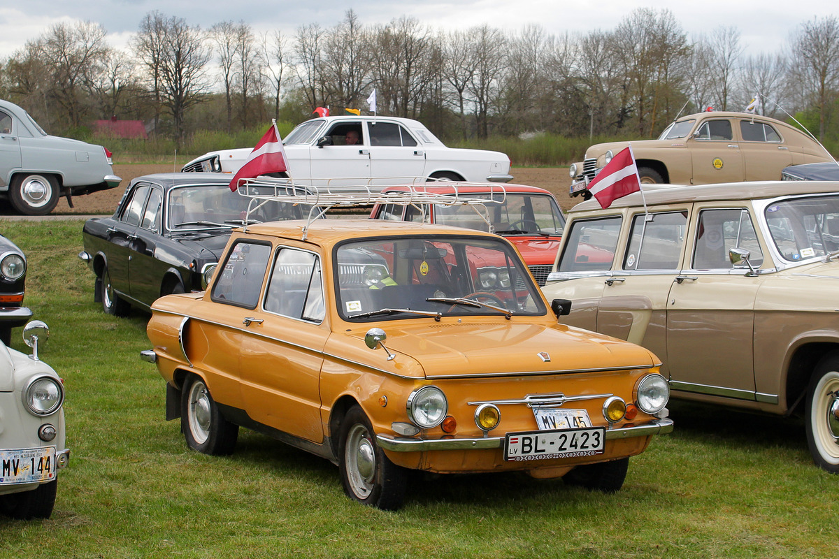 Латвия, № BL-2423 — ЗАЗ-968 Запорожец '71-79; Литва — Mes važiuojame 2022