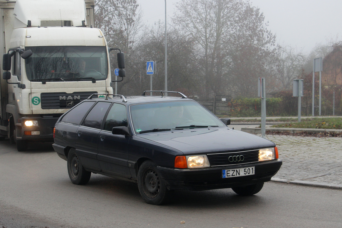 Литва, № EZN 501 — Audi 100 Avant (C3) '82-91