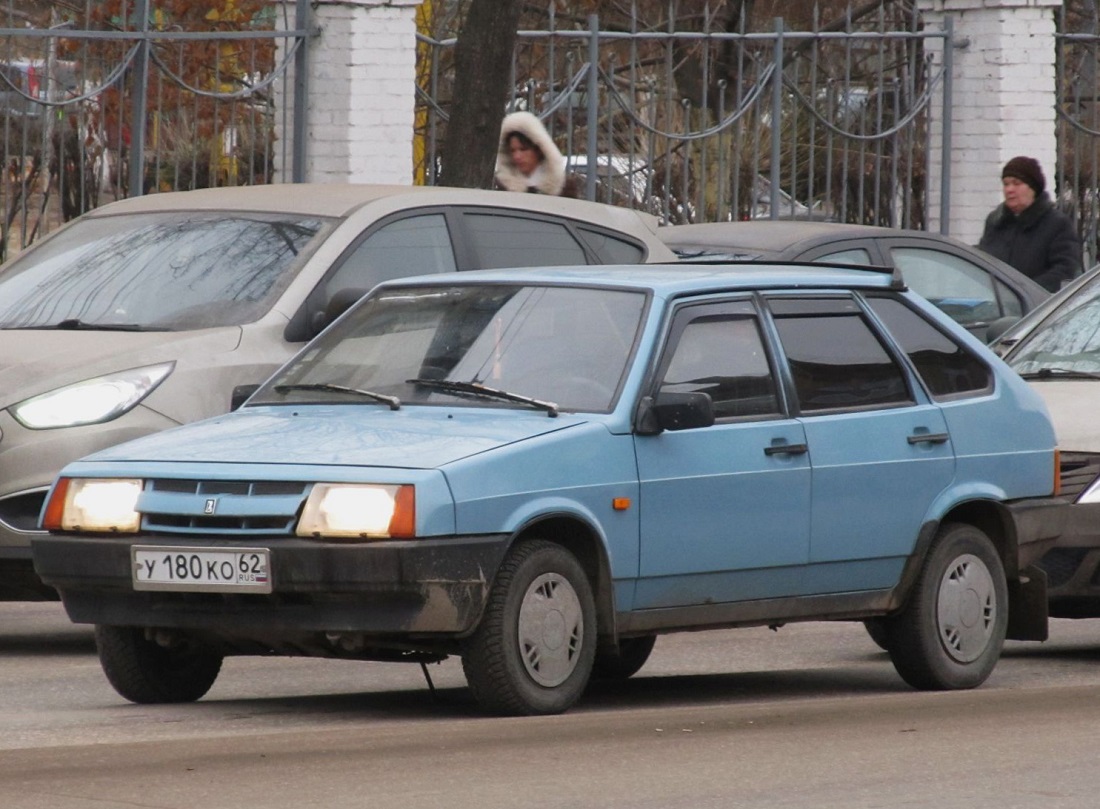 Рязанская область, № У 180 КО 62 — ВАЗ-2109 '87-93