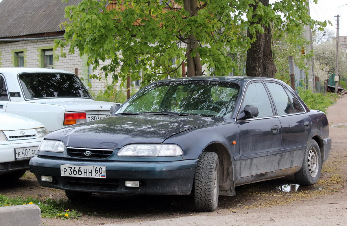 Псковская область, № Р 366 НН 60 — Hyundai Sonata (Y3) '93-98