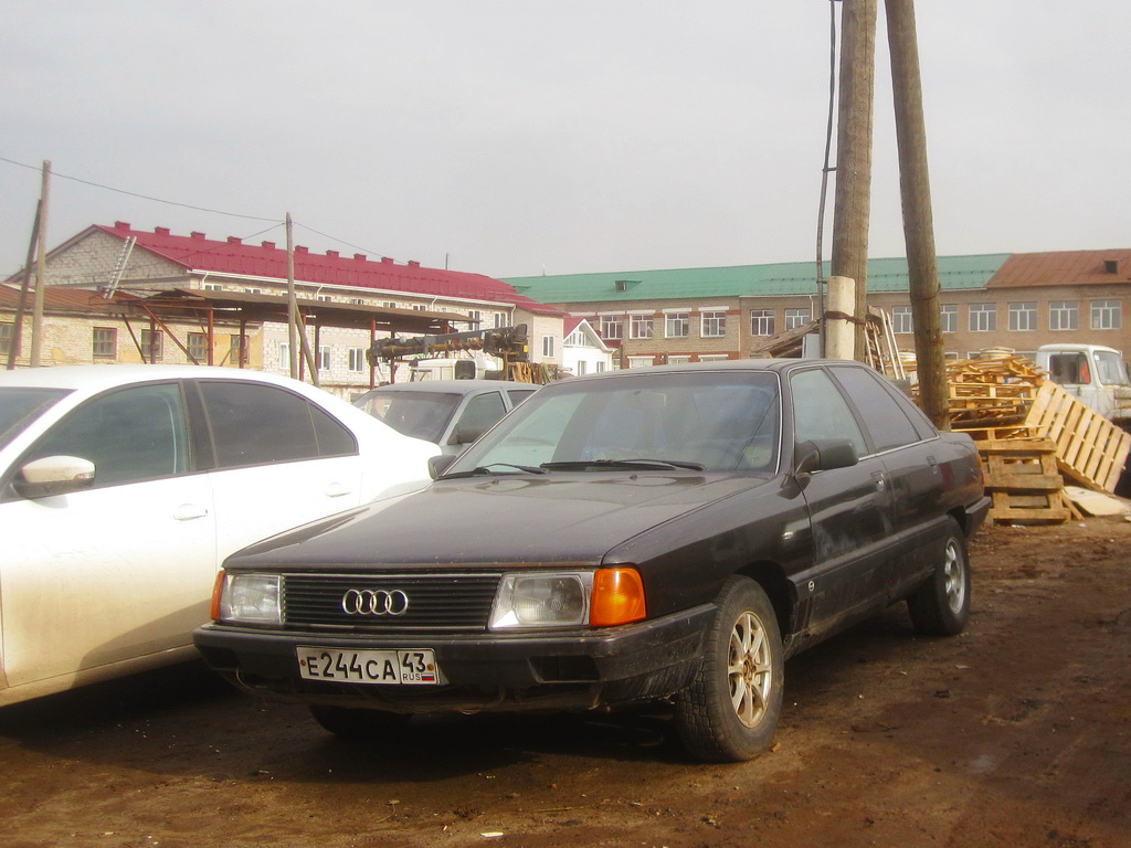 Кировская область, № Е 244 СА 43 — Audi 100 (C3) '82-91