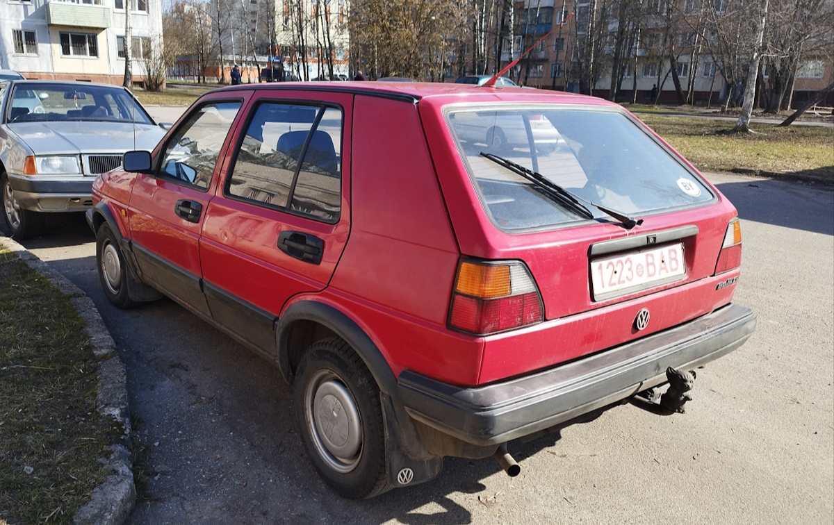 Витебская область, № 1223 ВАВ — Volkswagen Golf (Typ 19) '83-92