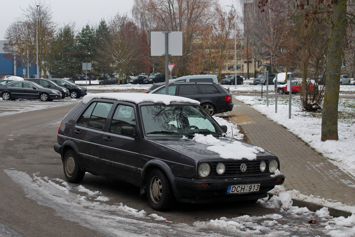 Литва, № DCH 913 — Volkswagen Golf (Typ 19) '83-92