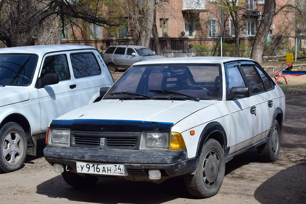 Волгоградская область, № У 916 АН 34 — Москвич-2141 '86-98