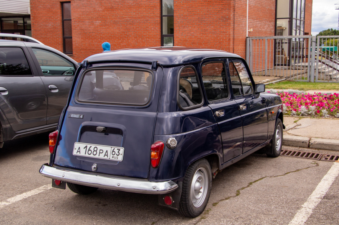 Самарская область, № А 168 РА 63 — Renault 4 '61-94