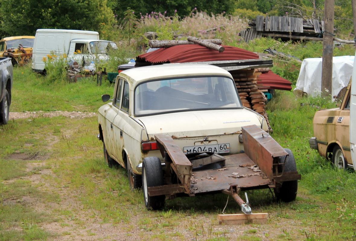 Псковская область, № М 604 ВА 60 — Москвич-412ИЭ-028 (Иж) '82-97