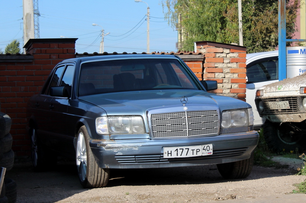 Псковская область, № Н 177 ТР 40 — Mercedes-Benz (W126) '79-91