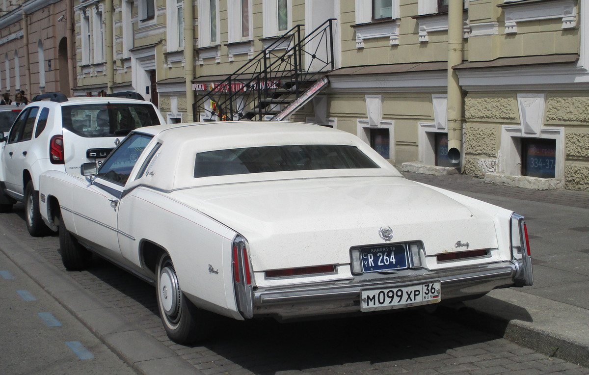 Воронежская область, № М 099 ХР 36 — Cadillac Eldorado (9G) '71-78