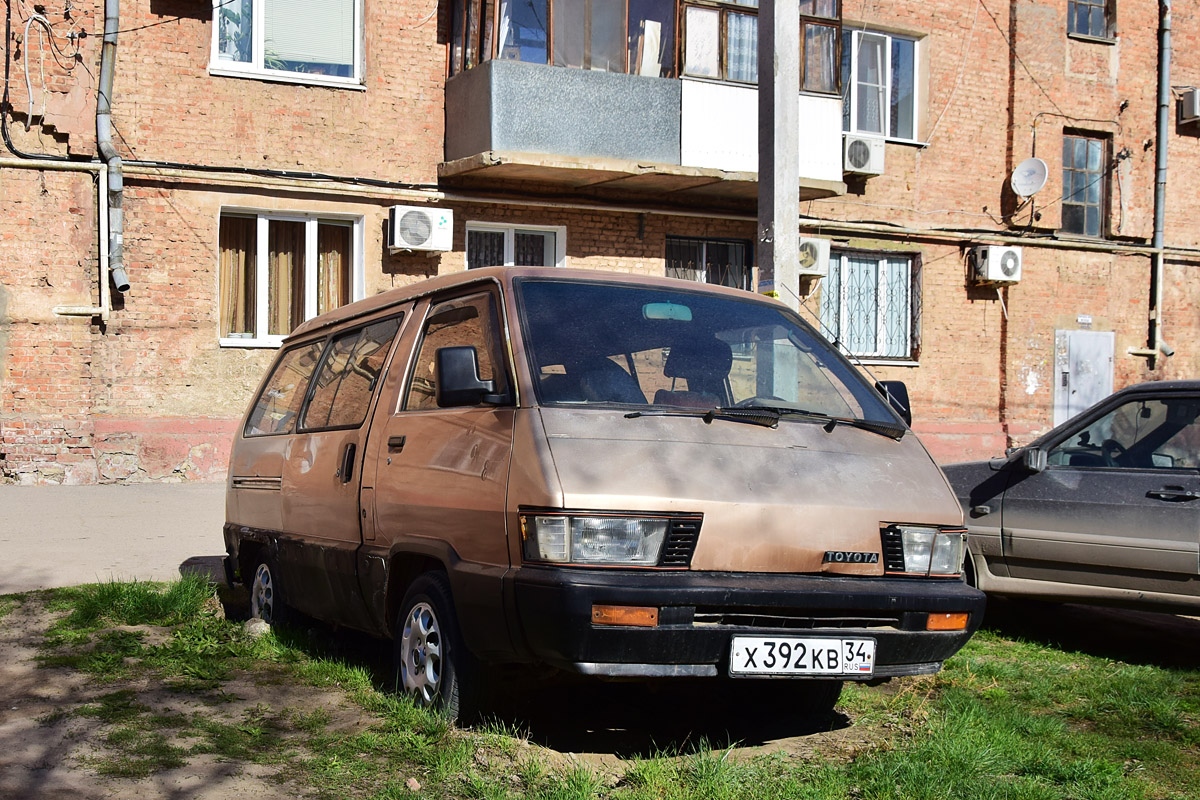 Волгоградская область, № Х 392 КВ 34 — Toyota TownAce (R20/R30) '82-96