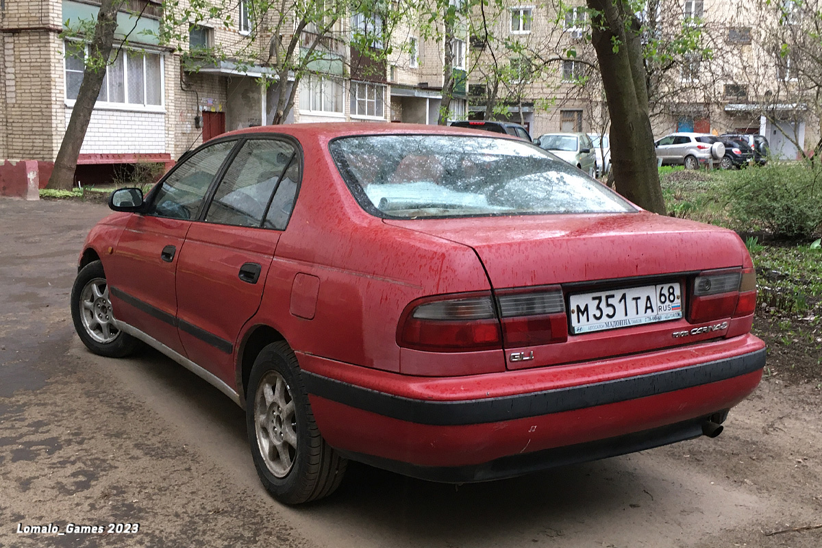 Тамбовская область, № М 351 ТА 68 — Toyota Carina E (T190) '92–97