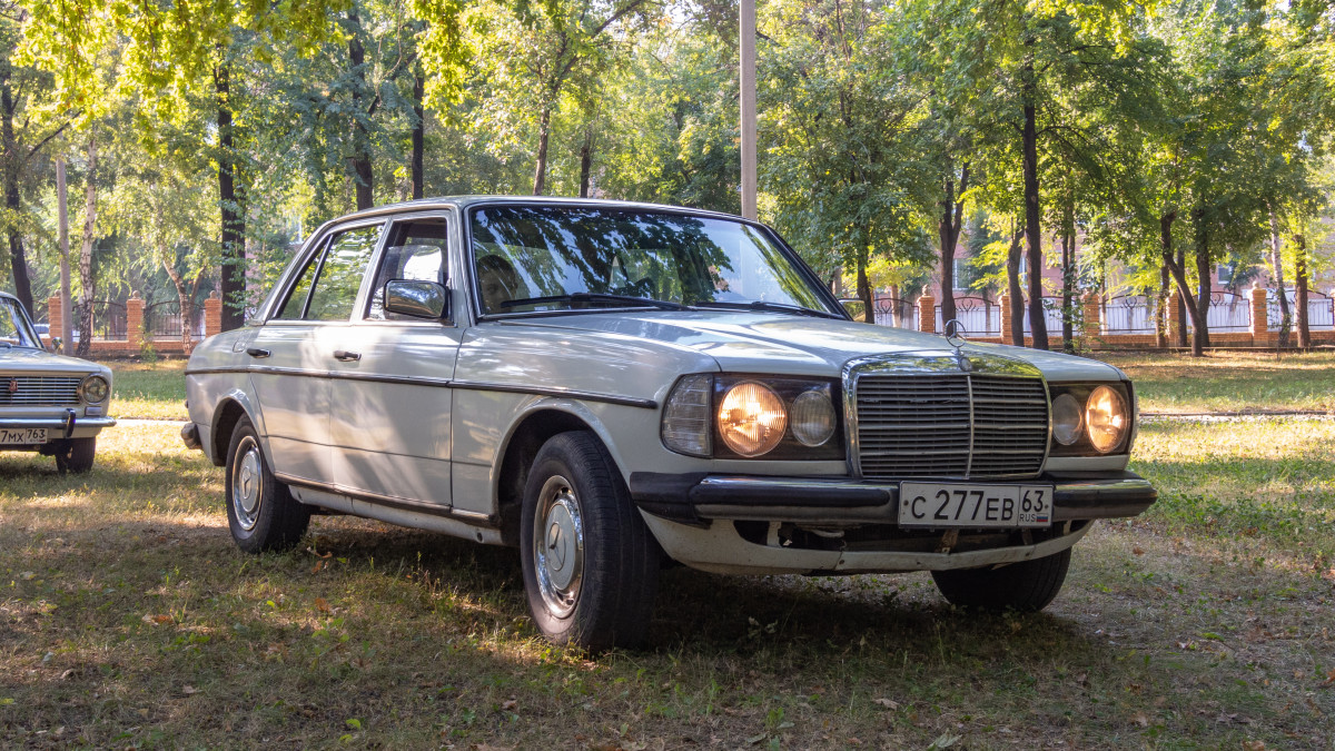 Самарская область, № С 277 ЕВ 63 — Mercedes-Benz (W123) '76-86; Самарская область — Выставка ретро-автомобилей 3 сентября 2022 г.