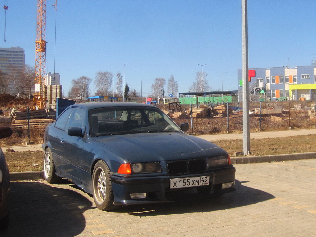 Кировская область, № Х 155 ХМ 43 — BMW 3 Series (E36) '90-00