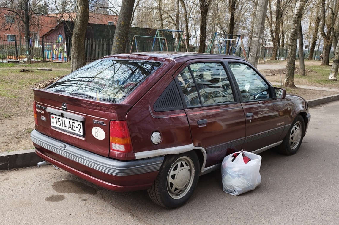 Витебская область, № 7514 АЕ-2 — Opel Kadett (E) '84-95