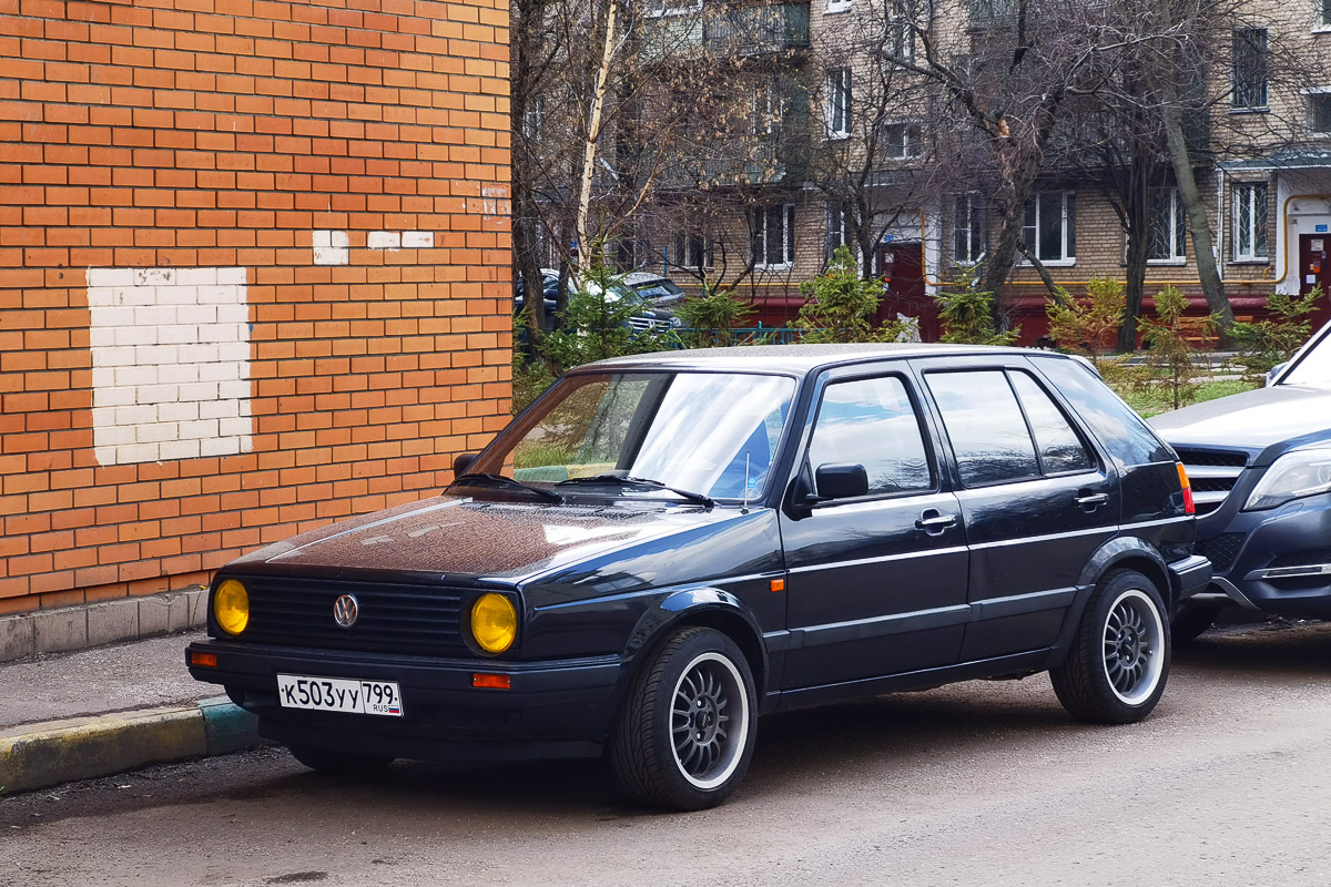 Москва, № К 503 УУ 799 — Volkswagen Golf (Typ 19) '83-92