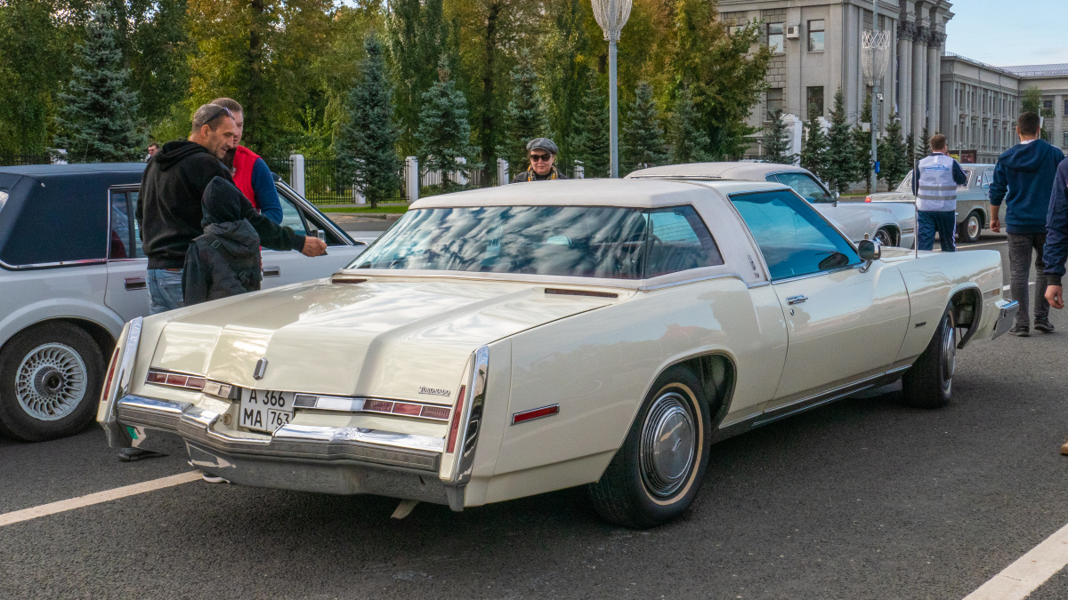 Самарская область, № А 366 МА 763 — Oldsmobile Toronado (2G) '71-78; Самарская область — Ретро-парад в честь Дня Города 12 сентября 2021 г.