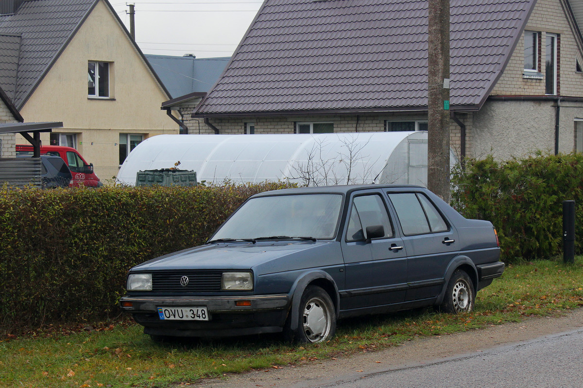 Литва, № OVU 348 — Volkswagen Jetta Mk2 (Typ 16) '84-92