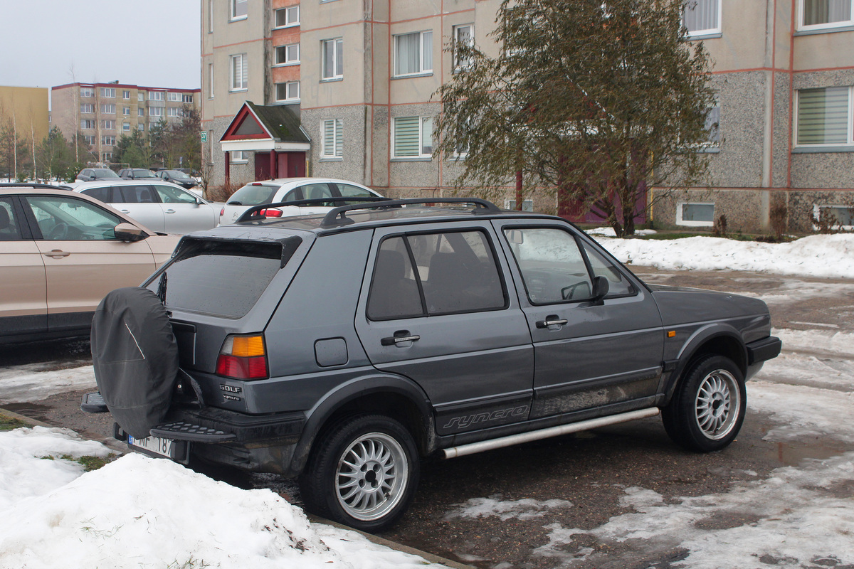 Литва, № FMF 187 — Volkswagen Golf (Typ 19) '83-92