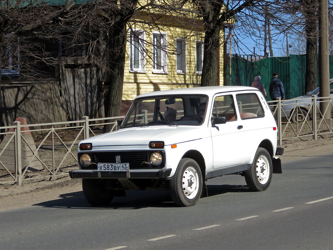 Кировская область, № Х 583 ВУ 43 — ВАЗ-2121 '77-94