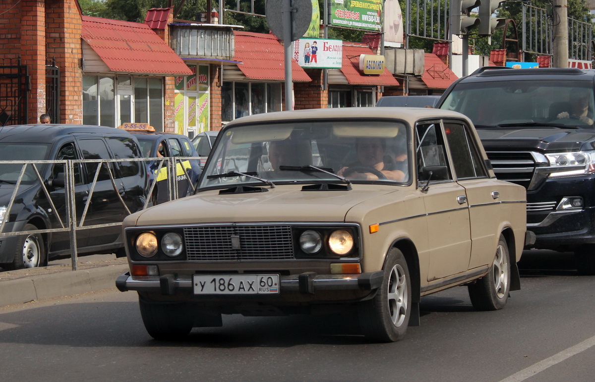 Псковская область, № У 186 АХ 60 — ВАЗ-2106 '75-06